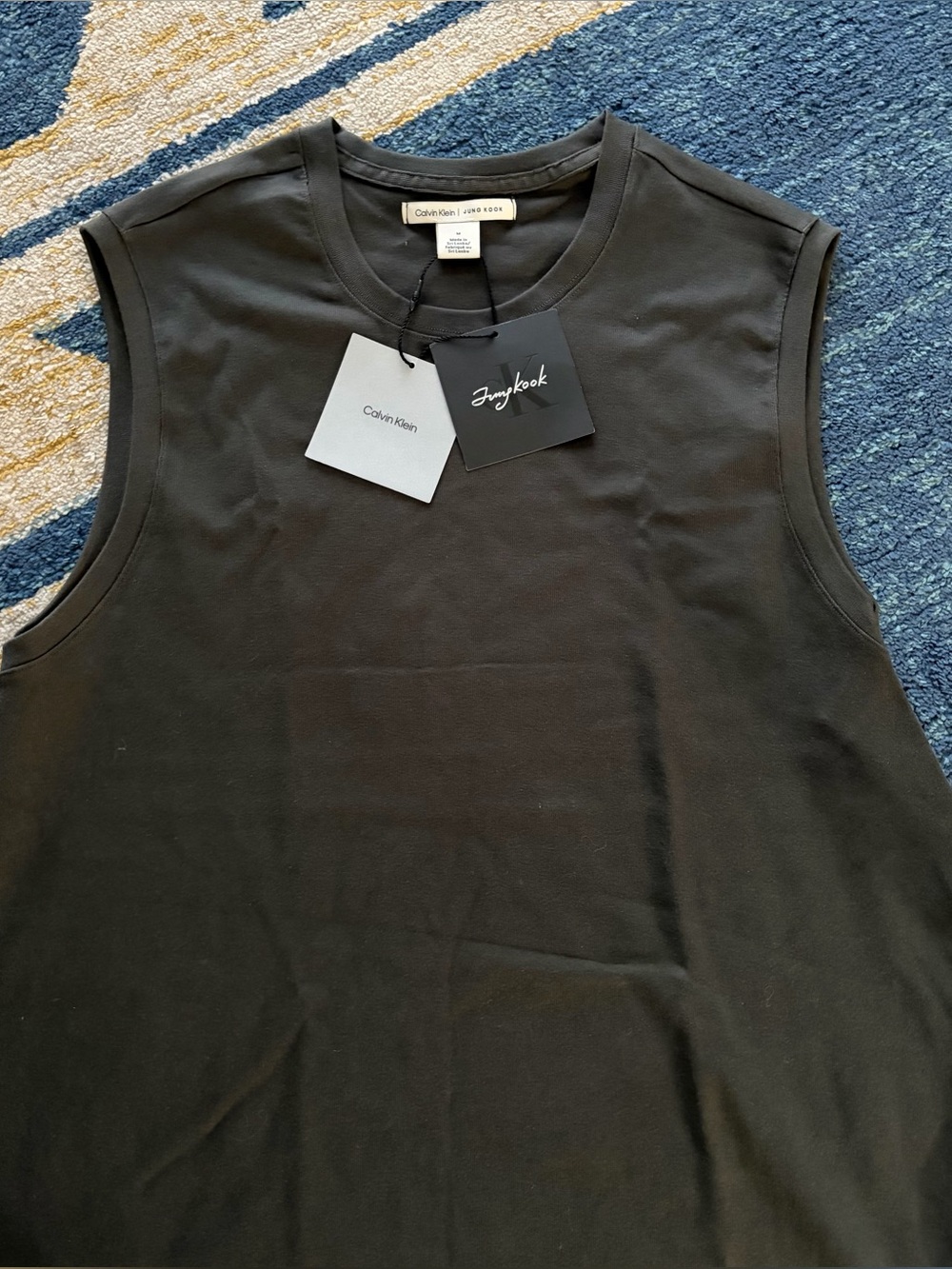 Calvin Klein Jungkook Black Muscle Tank Tee